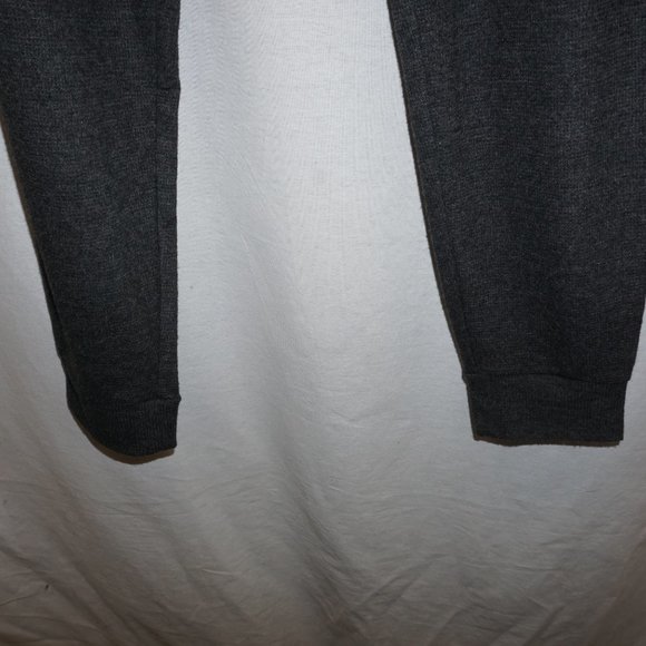 VICTORIA'S SECRET 2 pc MED joggers + top gray waffle weave lounge pajamas NWT - Picture 5 of 9